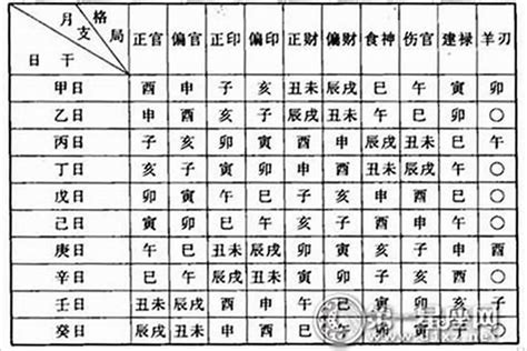 生日天干地支查詢|日干算命